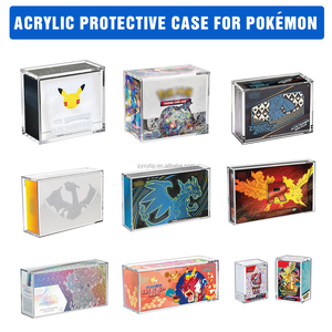 Boîte de présentation en acrylique UV pour cartes de jeu TCG, étui Moltres UPC, lot de boosters 151, boîte de boosters en acrylique avec couvercle magnétique - Product Image 6