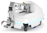 Robot AGV Mobile pour entrepôt, Programmable, Intelligent, à quatre roues, poignée de plomberie
