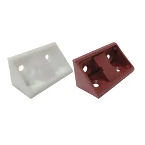 Support <span class=keywords><strong>d</strong></span>'angle en <span class=keywords><strong>plastique</strong></span>, accessoires pour pose de meubles, étagère <span class=keywords><strong>d</strong></span>'angle à 90 degrés, 1 pièce - Product Image 1