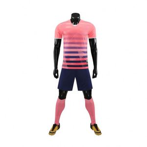 เสื้อฟุตบอลทีมขนาดใหญ่พิเศษสั่งทำได้ ฤดูกาลใหม่ 2026 ขายส่งจากโรงงาน สีชมพู ชุดแข่งขันฟุตบอล ชุดกีฬาสโมสร - Product Image 1