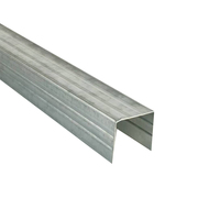 Profilé métallique en acier CD60 UD27 de haute qualité pour plafond, pour la décoration intérieure des plafonds, matériau de construction