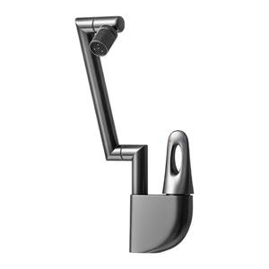 Nuevo Diseño de Grifo de Lavabo de Latón para Agua Fría y Caliente, Grifo Universal con Brazo Mecánico para Lavabo de Baño - Product Image 1