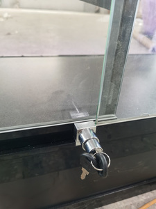 Cao cấp RGB ánh sáng có thể khóa Tempered Glass Showcase màu có thể thay đổi hiển thị trường cho khói cửa hàng & cửa hàng bán lẻ - Product Image 6