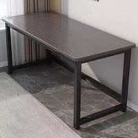 Escritorio de madera para computadora para dormitorio y apartamento pequeño, escritorio de juegos multifuncional de diseño simple, mesa de oficina moderna