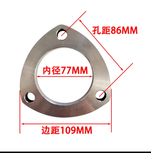 Оптовая цена <span class=keywords><strong>2</strong></span> "<span class=keywords><strong>2</strong></span>,5" <span class=keywords><strong>3</strong></span> "Болт с тремя отверстиями 950402 50504020 распределительного вала шайбы фланец треугольник аксессуары из нержавеющей стали - Product Image 4