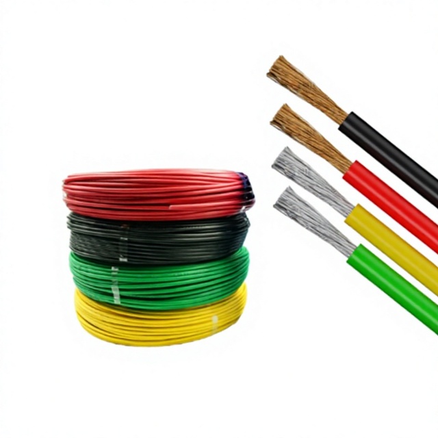 DIN-standard FLRY-A Automotive Wire 0.75-25 mm Industrial Wiring Harness Thin-wall PVC Insulation Low-voltage Cable 300V Rated