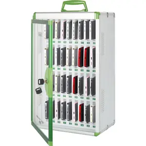 Glosen Mobile Phone Management Box Aluminum Alloy Mobile Phone Storage Cabinet Mobile Phone Management Box In Various Sizes