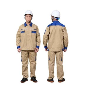 Vente en gros de vêtements de travail durables Vêtements de sécurité Tissu simple à séchage rapide pour la construction et les environnements industriels Sécurité au travail - Product Image 1