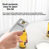 Support de bureau pliable en alliage d'aluminium, style carte, pour téléphones et tablettes, support de diffusion en direct, réglage multi-angles