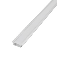 Bande d'éclairage en aluminium 018A pour armoire d'éclairage LED Profilé en alliage 25*7MM Éclairage de garde-robe