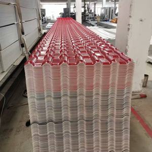Tuiles de toiture en <span class=keywords><strong>PVC</strong></span> ASA durables, anti-corrosion, légères, matériaux de toiture, tuiles de toiture pour villa, entrepôt - Product Image 1