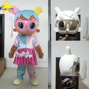 Fantasia de personagem de mascote para adultos, brinquedos personalizados com desenho de animal, frutas, caminhada, traje de halloween