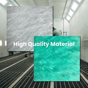 Lọc bụi sơn phủ sợi thủy tinh cuộn lớn cho buồng phun sơn ô tô, lò sơn, lọc trước, lọc sơn, lọc khí - Product Image 2