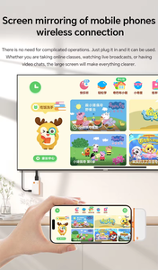 ชุด <span class=keywords><strong>HDMI</strong></span> ไร้สายแบบเสียบใช้งานได้ทันที ระยะ <span class=keywords><strong>50</strong></span> <span class=keywords><strong>เมตร</strong></span> ชนิด Type-C เป็น <span class=keywords><strong>HDMI</strong></span> สำหรับทีวี แล็ปท็อป โทรศัพท์ |   เครื่องส่ง/รับสัญญาณอลูมิเนียมอัลลอยด์สำหรับการประชุม - Product Image 6