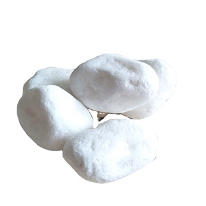 Bellissime <span class=keywords><strong>Pietre</strong></span> Decorative Bianche per Copertura del Terreno, Soppressione delle Erbacce ed Estetica dei Aiuole nei <span class=keywords><strong>Giardini</strong></span>, Ciottoli Bianchi Effetto Neve - Product Image 1