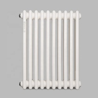 Radiateur vertical rectangulaire à 3 colonnes à circulation d'eau, en acier, design moderne, à fixation murale, pour hôpital, gymnase, école
