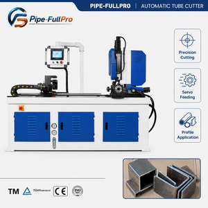 Máquina de Corte de Tubos MC-350CNC, Máquina de Corte Circular Totalmente Automática con Alimentación Vertical Deslizante para Corte en Frío de Alta Precisión - Product Image 1