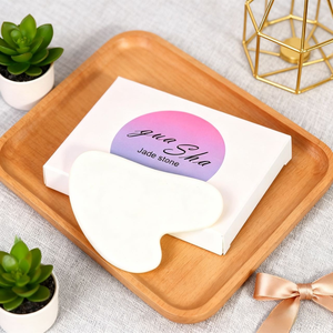 Vente en gros d'usine : Rouleau <span class=keywords><strong>de</strong></span> massage facial et ensembles d'outils Gua Sha en quartz rose naturel et <span class=keywords><strong>jade</strong></span> rose, personnalisables avec logo, pour le <span class=keywords><strong>visage</strong></span> - Product Image 5
