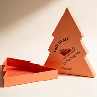 Boîte à chocolat de luxe haut de gamme 6/12 pièces, boîte en carton rigide écologique, coffret cadeau avec séparateur