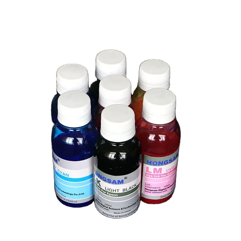 Dye Based Ink 21 Years Factory Experience High Light-fastness Dye Ink Water Based Dye Ink Epson Canon HP Bright Vivid Color Wide Color Gamut