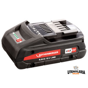 Batería Rothenberger Li-HD RO BP 18V de 4.0Ah - Product Image 1