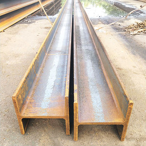 Poutre en H en acier allié laminé à chaud, qualité Q235B Q345B Q420C Q460C SS40 M51, fournie directement par l'usine, avec services de découpe, soudage et pliage - Product Image 3