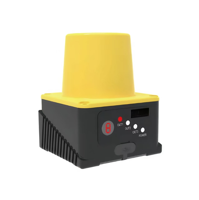 270 Degree TOF Laser Safety Scanner 4m Detection Range IP65 for AGV Collision Avoidance and Area Protection