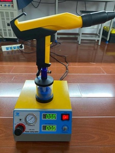 Pistolet de peinture en poudre DIY Tribo, moteur haute efficacité 220Vac 40W, substrat en acier, sortie 100kV, fonctionnement facile, peinture automatique - Product Image 5