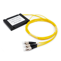 Répartiteur PLC à cassette fibre optique FTTH haute performance 1x8 FC/UPC type boîtier ABS |   Haute qualité et fiable |   Livraison rapide