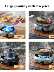 Nouvelle cuisinière à <span class=keywords><strong>gaz</strong></span> portable de type cassette 8800W haute puissance 2026 pour camping en extérieur et préparation du thé - Product Image 5