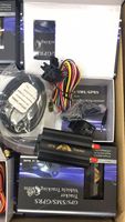 Original GPS 103A Vehículo Rastreador GPS ACC SMS ALERTA Corte Motor Área ciega Almacenamiento DE DATOS 4PIN Cable Batería Relé GPRS