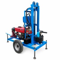 Máquina Perforadora de Pozos Portátil Remolcable ODM con Motor Diésel de 25 HP para Perforación de Pozos y Riego Agrícola