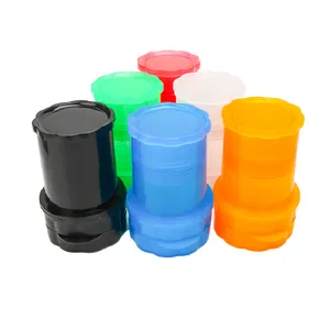 wholesale custom colorful tobacco herb grinder plastic grinders herbal tobacco grinder machine