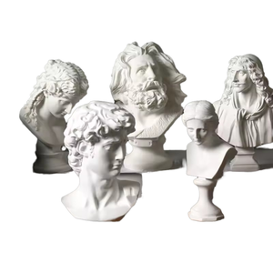 Scultura Decorativa in Stile Art Deco Nordico Moderno, Statua in Resina di <span class=keywords><strong>David</strong></span> per Casa e Ufficio, Elegante Soprammobile per il Tuo Spazio - Product Image 1