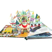 סיטונאי תמונה דש הדפסת ספר אנגלית סיפור Custom 3D ילדים צצים ספרים לילדים ילדים למידה
