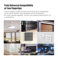 Télécommande sans fil Tuya WiFi RF 310Mhz~580MHz, Duplicateur pour portail, éclairage, porte de garage, ouvre-porte intelligent pour maison connectée