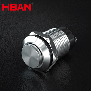 10 mét cao đầu tròn kim loại push <span class=keywords><strong>button</strong></span> chuyển thường mở thường đóng nút tự khóa cho sử dụng chuông cửa cuộc gọi - Product Image 1