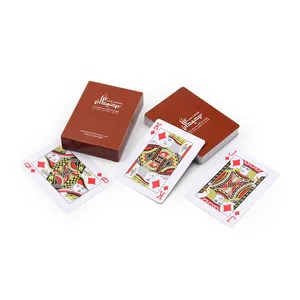 格安配送タックボックスポーカーサイズ良い印刷フラッシュカードゲームカスタムロゴポーカートランプ
