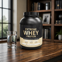 Cross-border TikTok Instant Powder Whey Protein Powder Improved Bone Density Contains Sugar-Amazon OEM Private Label