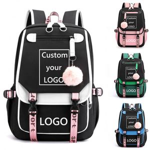 Mochilas Escolares Personalizadas con Logotipo, Inspiradas en Anime, para Adolescentes, Mochilas Promocionales con Logotipo Personalizado - Product Image 1