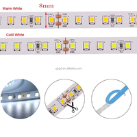 5M 600LED 2835 LED Bande Lumières DC 12V 24V 120 LED Par Mètre Rouge Glace Bleu Vert Jaune Rose Flexible Découpable Conception Lampe Souple