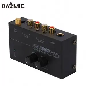 DAYMIC phono preamp PP500 pabrik preamp b harga kualitas baik ujung kualitas tinggi penguat antarmuka audio midi