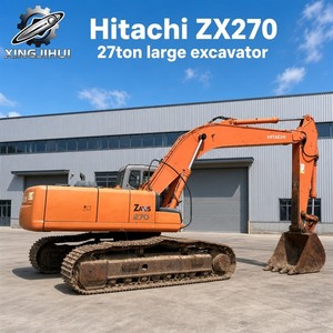 Excavadora Usada Hitachi ZX270 de 27 Toneladas con Fuerza de Excavación Superior y Estabilidad para Movimiento de Tierras General - Product Image 1