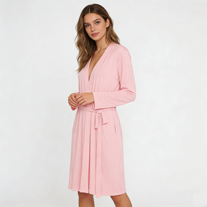 <span class=keywords><strong>Accappatoi</strong></span> in Bambù Personalizzati, Comodi e Casual, Vestaglie da <span class=keywords><strong>Donna</strong></span> per Casa, Pigiami Estivi per Donne - Product Image 2