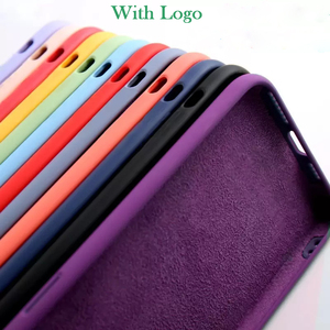<span class=keywords><strong>Funda</strong></span> de Lujo con Logotipo Personalizado de Diseño para iPhone <span class=keywords><strong>X</strong></span> Xr Xs 11 12 13 14 Pro Max Mini, Carcasa Trasera de Silicona TPU - Product Image 1