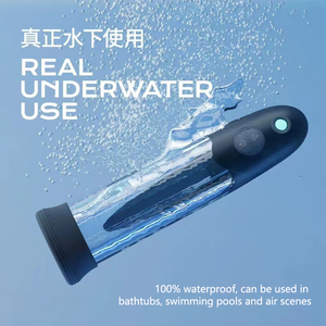 Pompe à vide électronique étanche de haute qualité pour l'érection d'agrandissement du pénis Massage de pénis longue durée jouet sexuel adulte pour hommes - Product Image 5