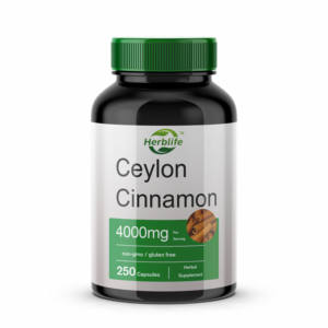 Cápsulas de Canela de Ceilán 4000mg, Personalizables, Venta al Por Mayor OEM |   250 Unidades |   Sin OMG, Sin Gluten |   Suplementos de Canela Natural - Product Image 1