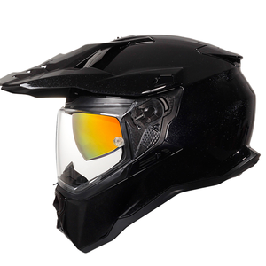 <span class=keywords><strong>Casco</strong></span> de motocicleta de cara completa para hombre con lente cromada <span class=keywords><strong>Casco</strong></span> <span class=keywords><strong>Moto</strong></span> para Downhill Road & Motocross Material ABS - Product Image 2