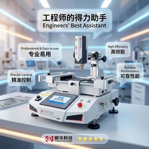 Estación de Soldadura y Desoldadura 3 en 1 SMD BGA, 110V/220V 5200W, Kit de Herramientas de Reparación de Soldadura, Estación de Retrabajo con Aire Caliente - Product Image 2