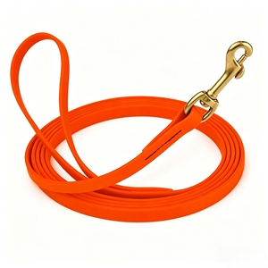 <span class=keywords><strong>Laisse</strong></span> de suivi pour chien OEM personnalisée <span class=keywords><strong>en</strong></span> <span class=keywords><strong>Biothane</strong></span>, étanche, avec fermoir <span class=keywords><strong>en</strong></span> laiton robuste, facile à nettoyer, longue, pour l'entraînement et le rappel <span class=keywords><strong>en</strong></span> extérieur - Product Image 3